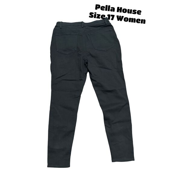 No Boundaries Juniors High Rise Skinny Jeans Black Size 17 - Picture 2 of 5